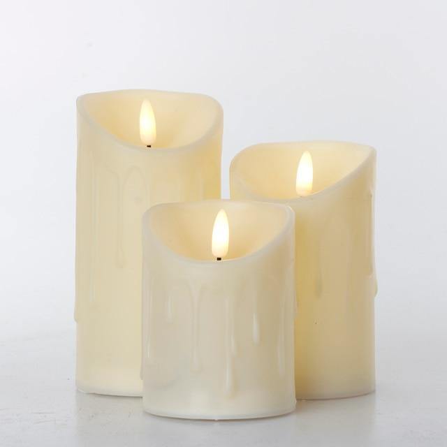 3pcs Remote Control LED Flameless Candle | Stornfield