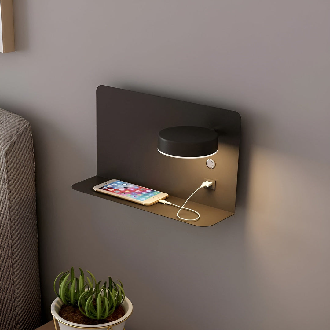 Stornfield | Wall Sconce – Rechargeable Elegance with USB LED Lighting for a Luxurious Ambiance