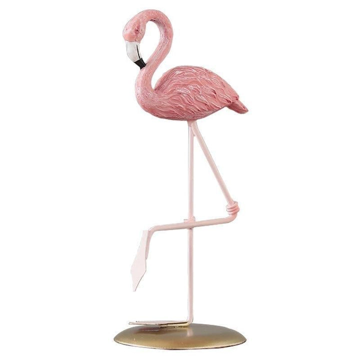 FlamingoGrace Calm Elegant Flamingo Statue Port Stornfield
