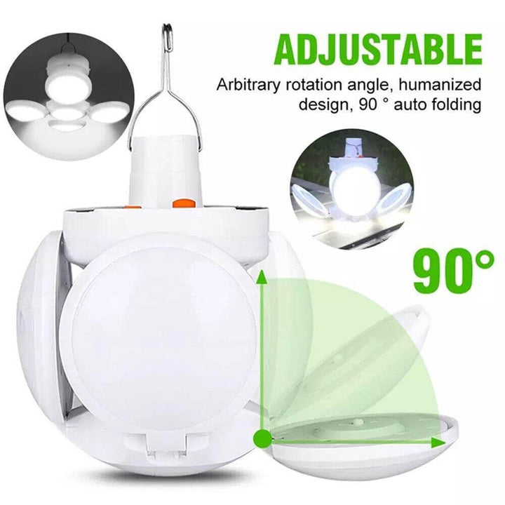 Waterproof Rechargeable Solar Camping Lamp | Stornfield