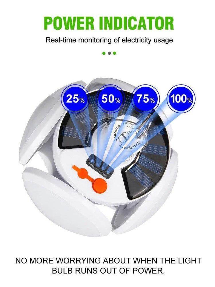 Waterproof Rechargeable Solar Camping Lamp | Stornfield