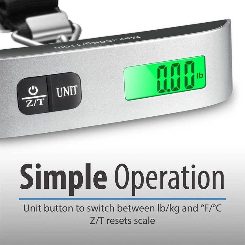 Portable Electronic Digital LCD Display Scale | Stornfield
