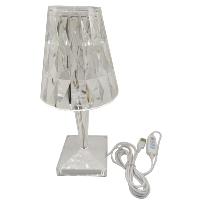 Diamond Acrylic TaStornfielde Lamp | Stornfield