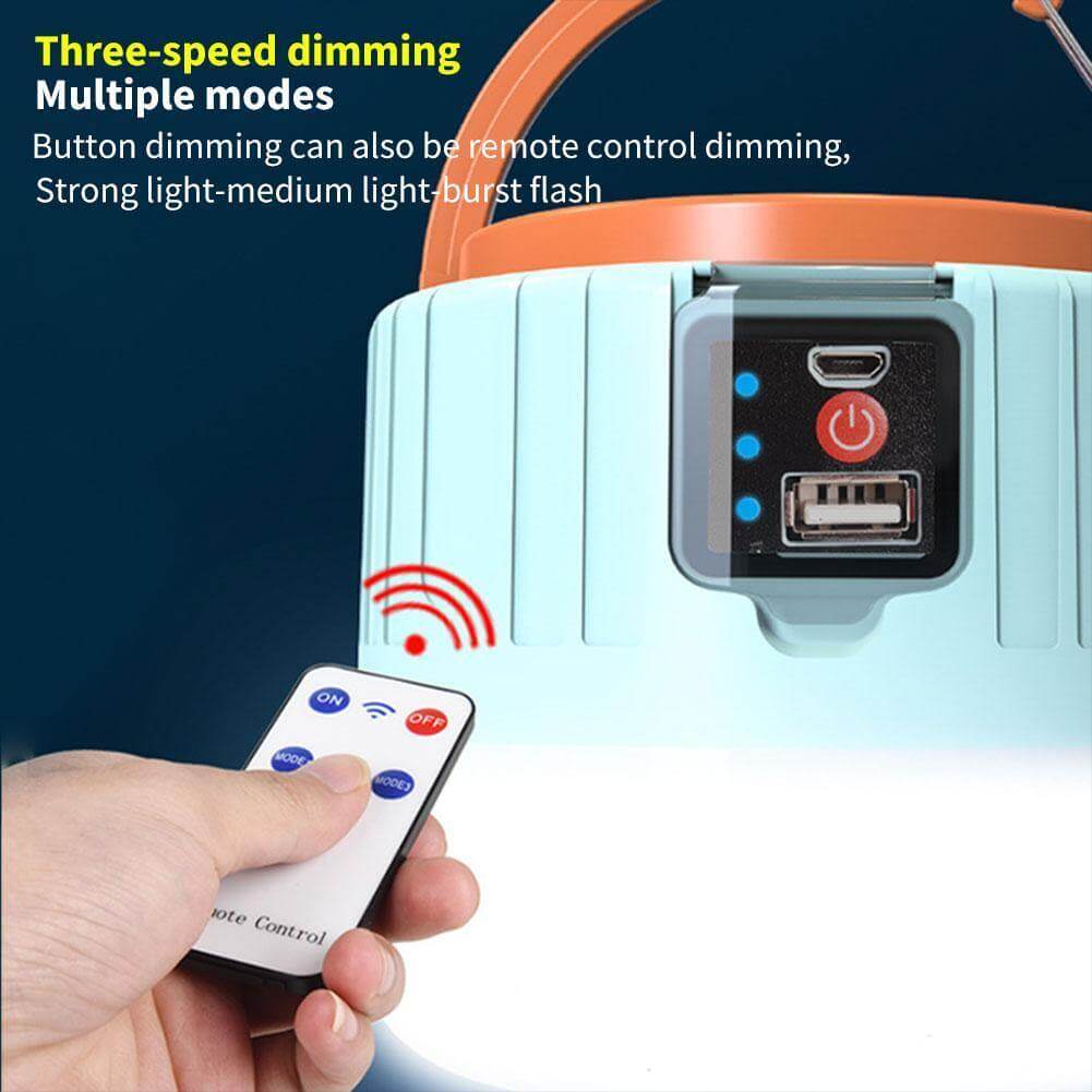 Stornfield | Solar Rechargeable and Waterproof LED Camping Lantern
