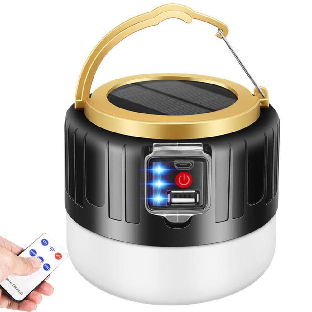 Outdoor Waterproof Solar Rechargeable Camping LED Lamp | Stornfield