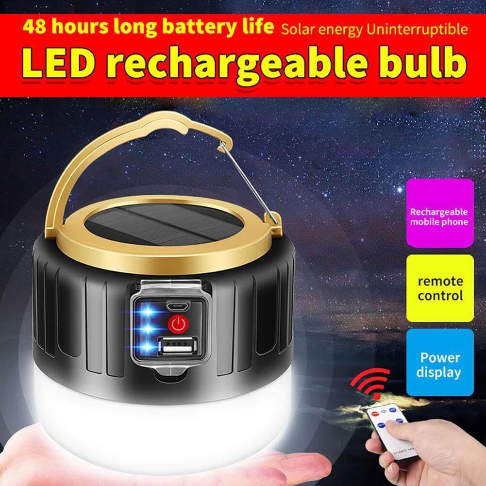Stornfield | Solar Rechargeable and Waterproof LED Camping Lantern