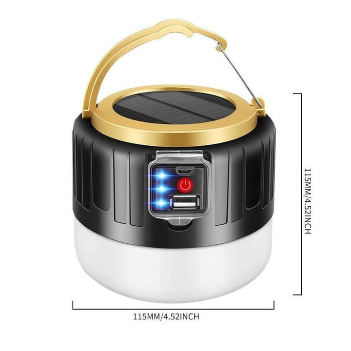 Stornfield | Solar Rechargeable and Waterproof LED Camping Lantern