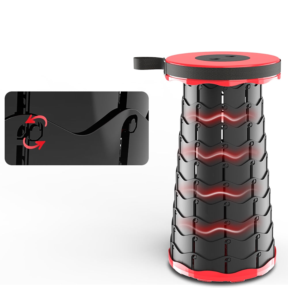 Foldable Retractable Travel Hiking Stool | Stornfield