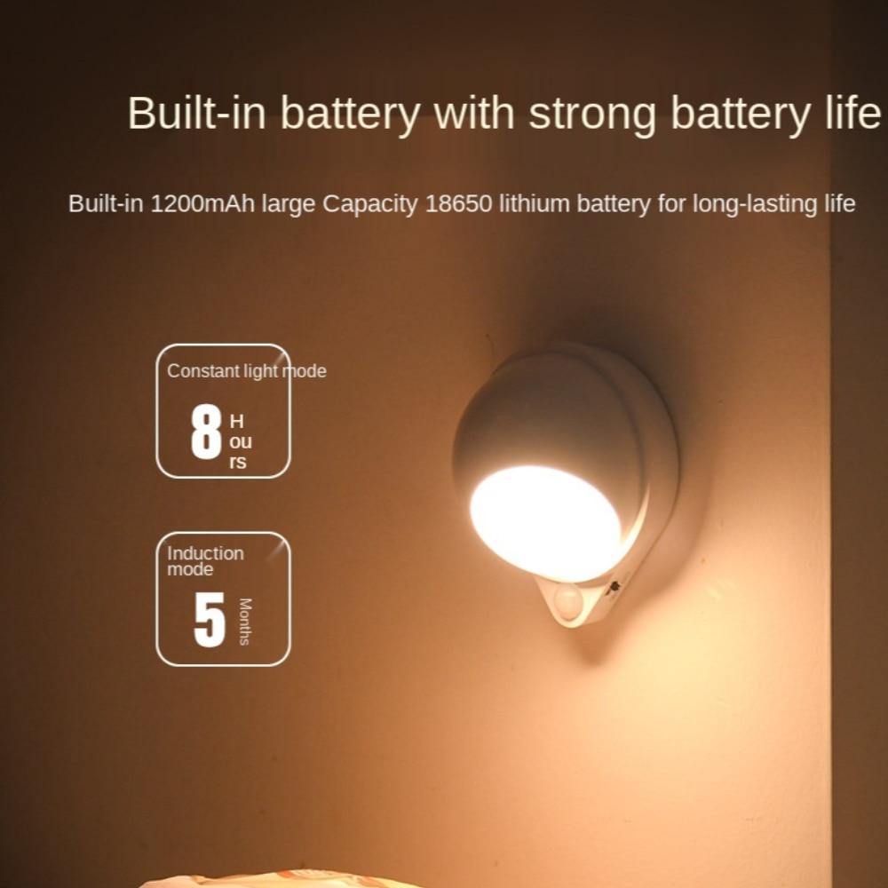 360 Rotating Water Drop Body Sensing RechargeaStornfielde Lamp | Stornfield