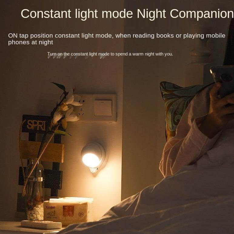 360 Rotating Water Drop Body Sensing RechargeaStornfielde Lamp | Stornfield