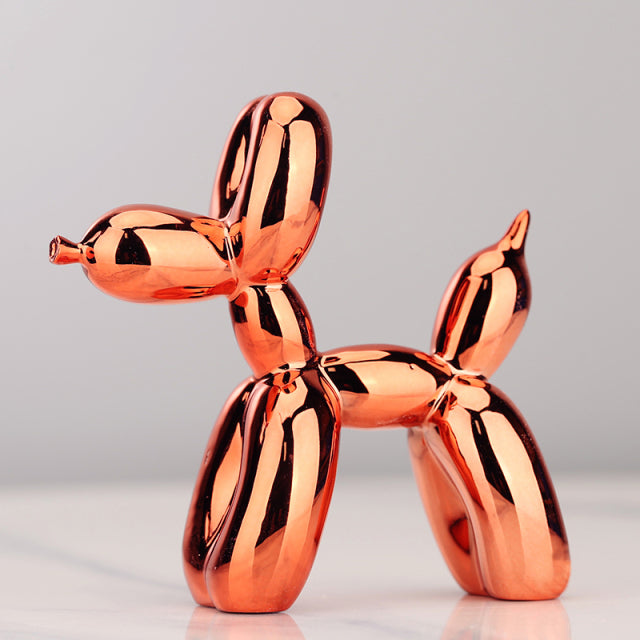 Nordic Resin Balloon Dog Figurines | Stornfield