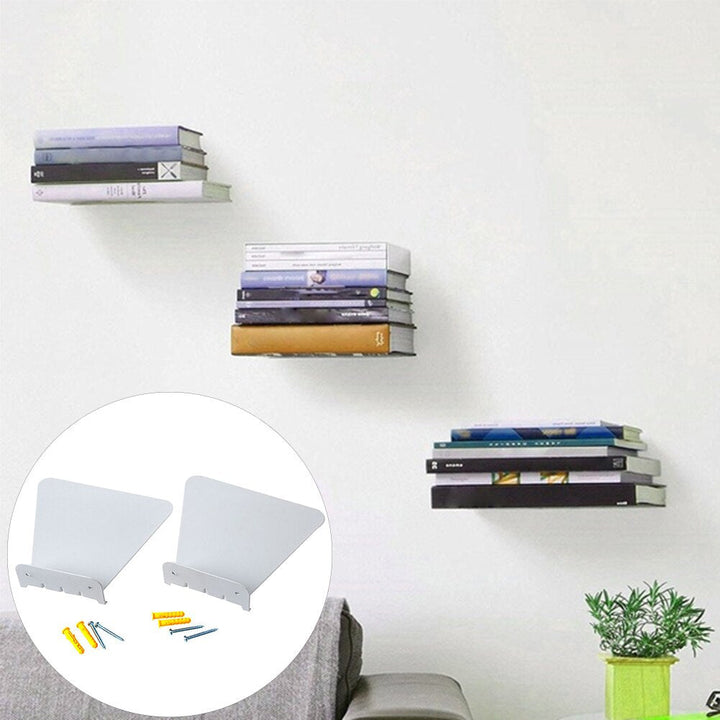 2pcs Hidden Wall Mounted Shelf Bracket | Stornfield
