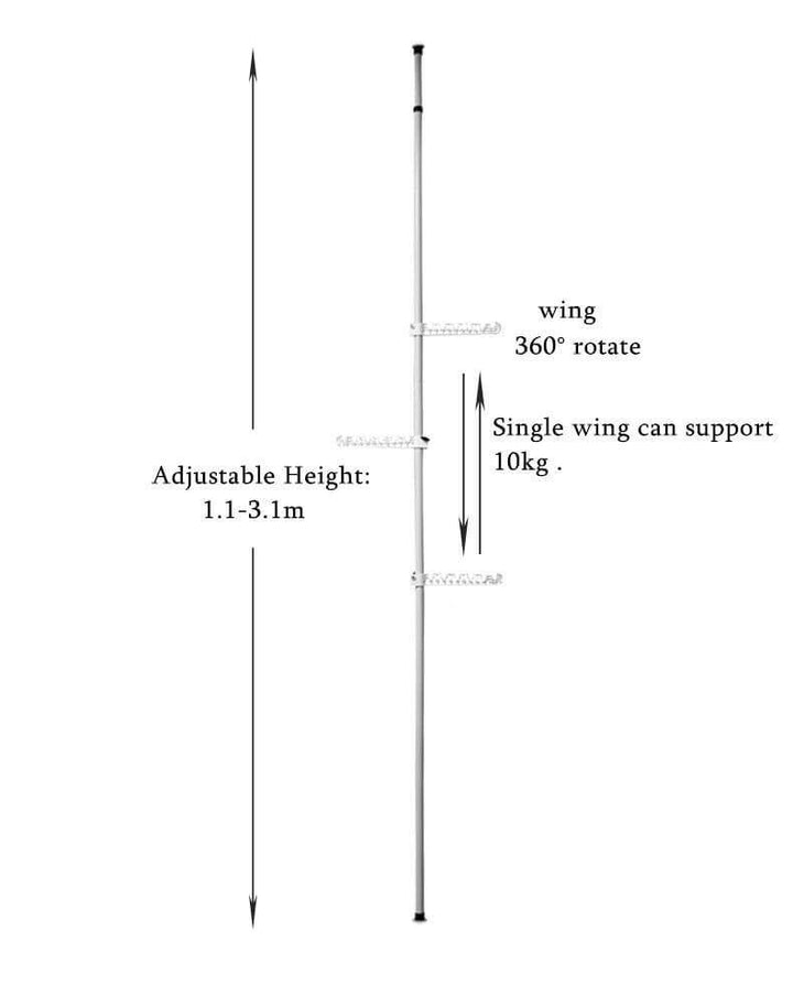 AdjustaStonrfielde Laundry Drying Clothes Hanger | Stonrfield
