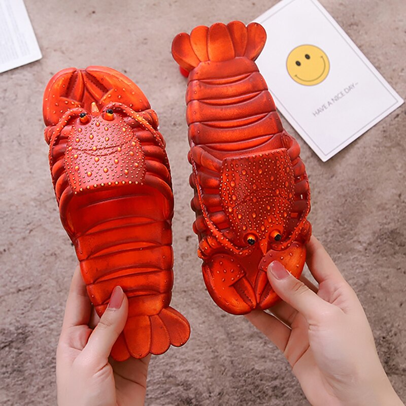 Lobster Comfy Casual Slippers | Stonrfield