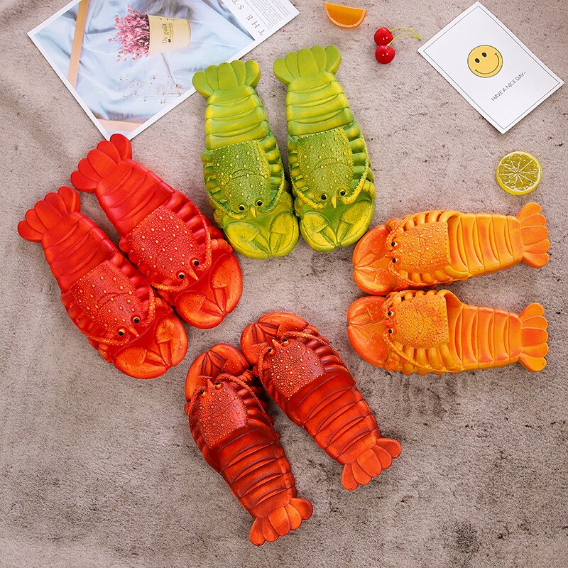 Lobster Comfy Casual Slippers | Stonrfield