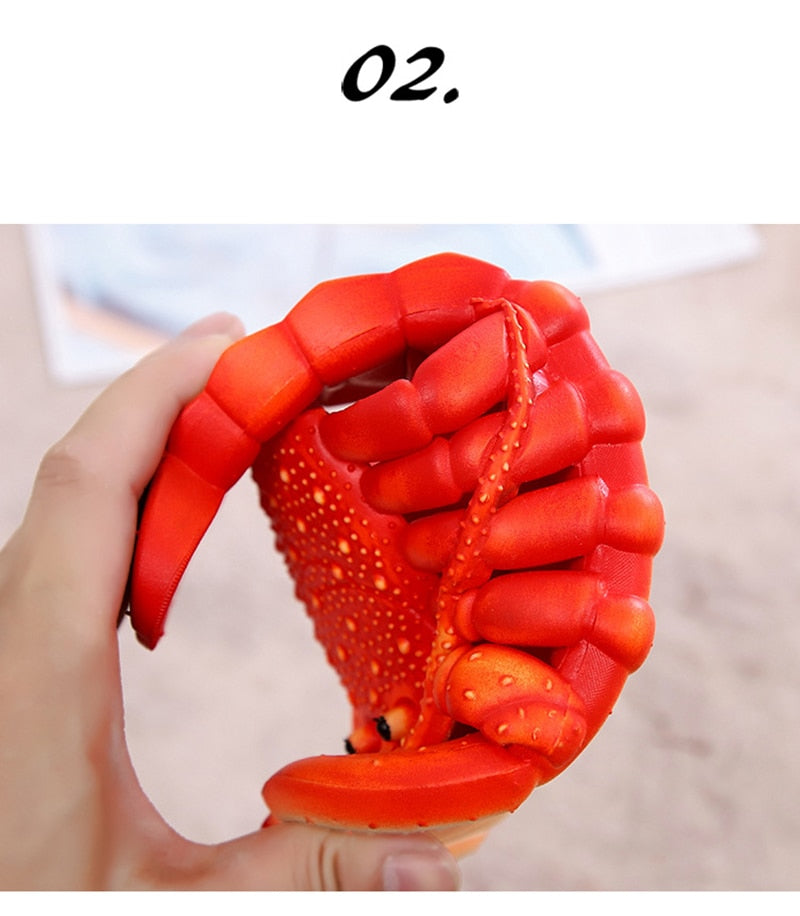Lobster Comfy Casual Slippers | Stonrfield