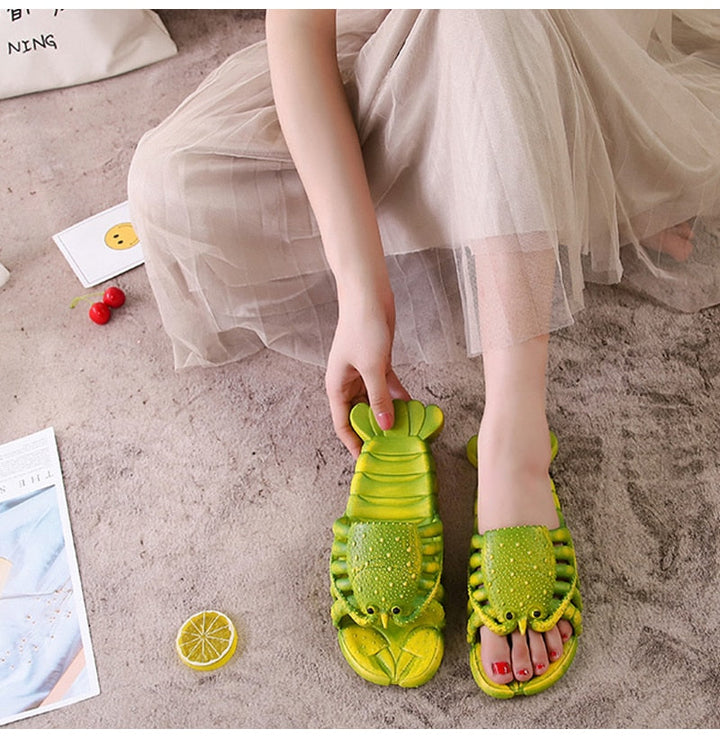 Lobster Comfy Casual Slippers | Stonrfield
