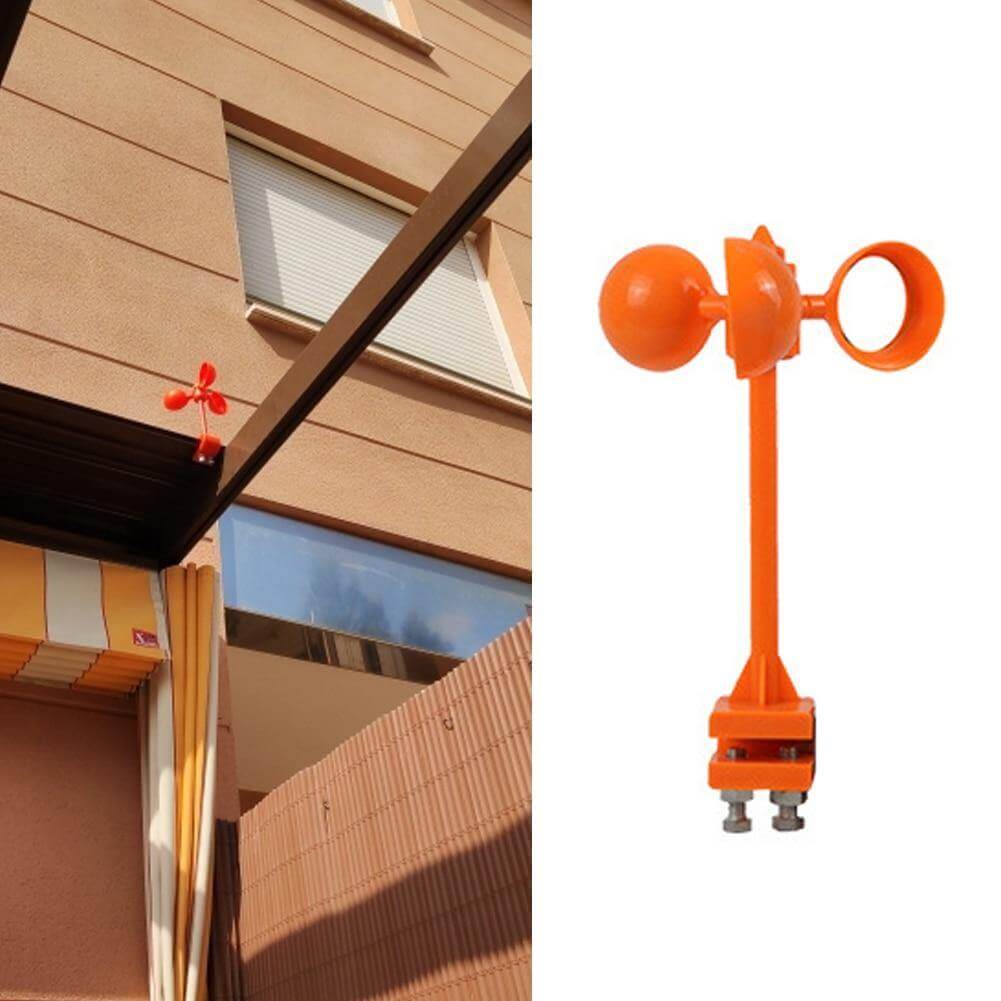 Wind Power Rotating Solar Animal Repeller | Stornfield