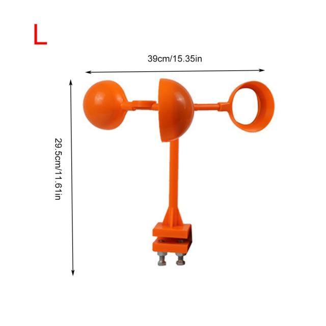 Wind Power Rotating Solar Animal Repeller | Stornfield