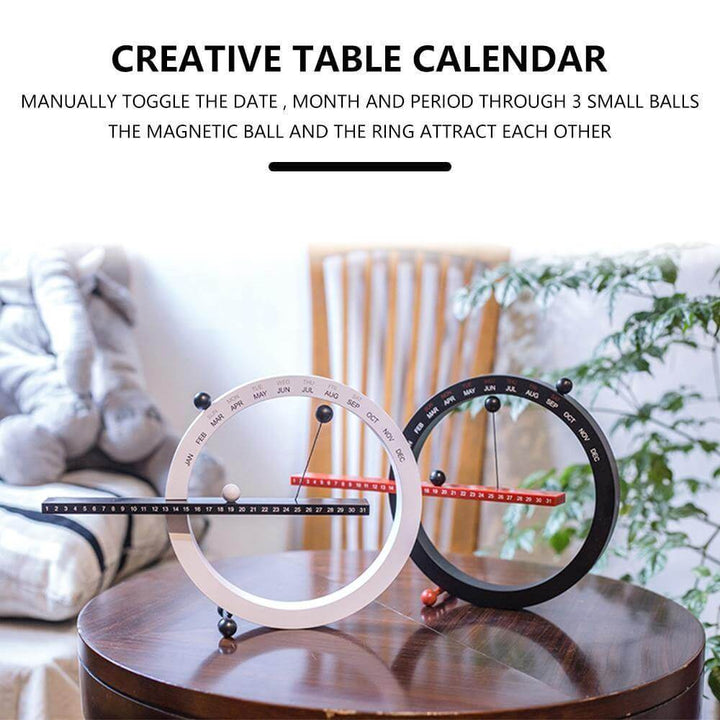 Flip Magnetic Manual Daily Desktop Calendar | Stonrfield