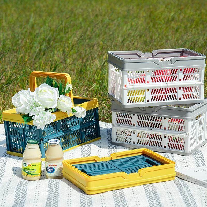 FoldaStornfielde Easy Shopping Folding Basket | Stornfield