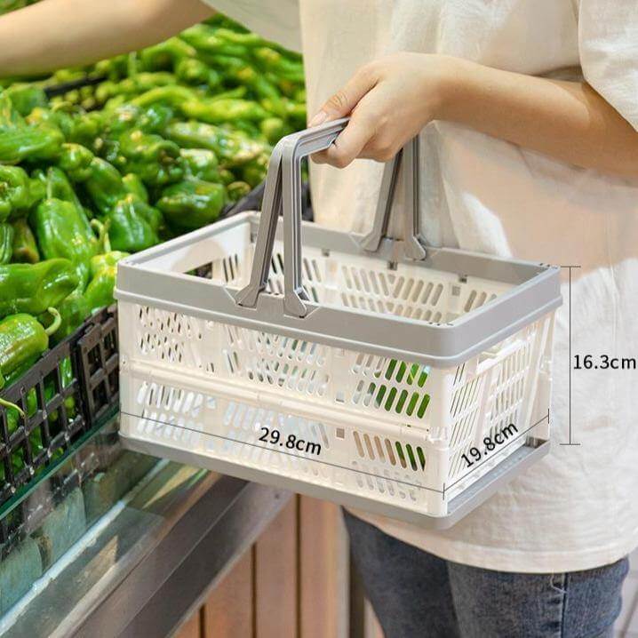 Stornfield | Simple Collapsible Shopping Basket