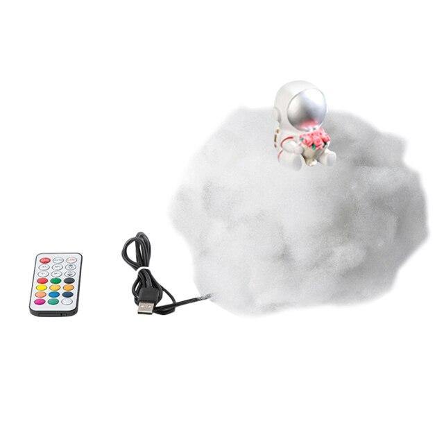 Astronaut Colorful Clouds Night Light | Stornfield