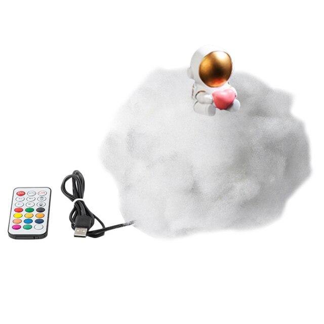 Astronaut Colorful Clouds Night Light | Stornfield