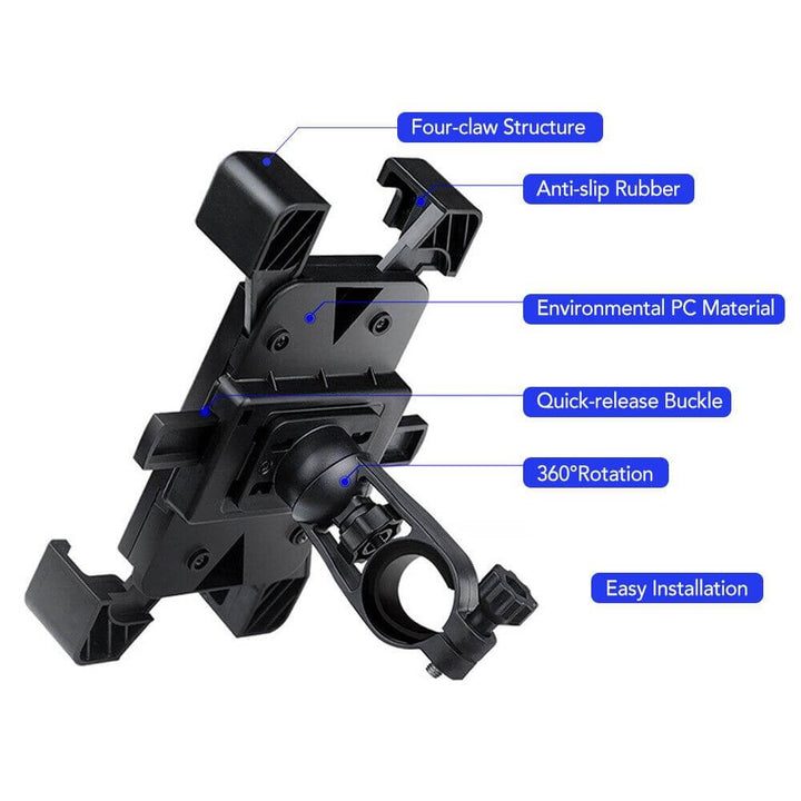 Adjustable 360 Automatic Bike Phone Holder | Stornfield