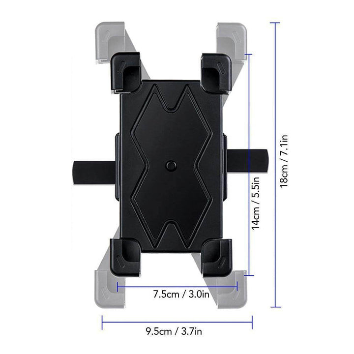 Adjustable 360 Automatic Bike Phone Holder | Stornfield