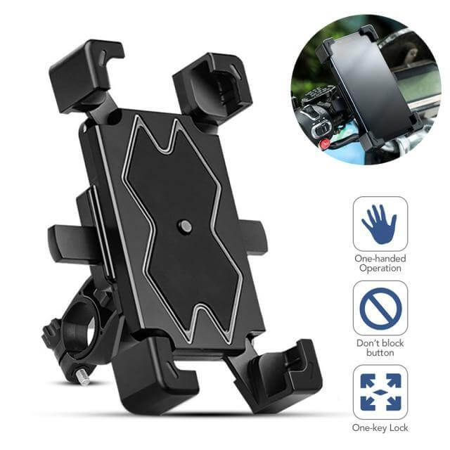 Adjustable 360 Automatic Bike Phone Holder | Stornfield