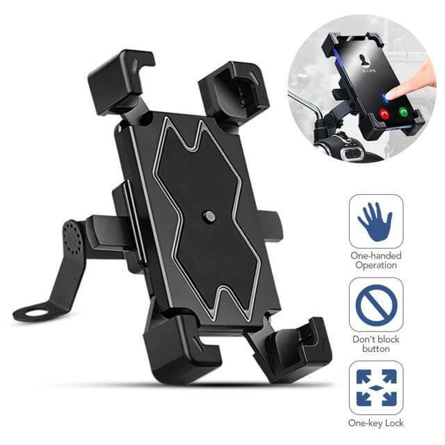 Adjustable 360 Automatic Bike Phone Holder | Stornfield