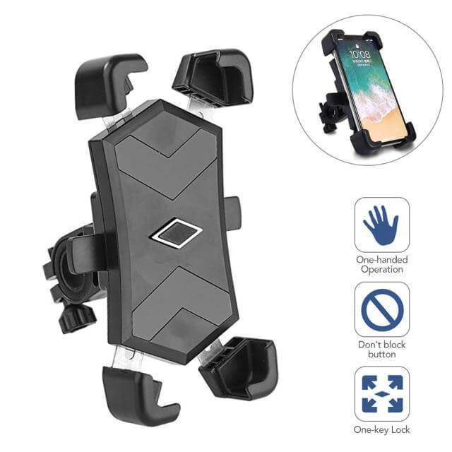 Adjustable 360 Automatic Bike Phone Holder | Stornfield
