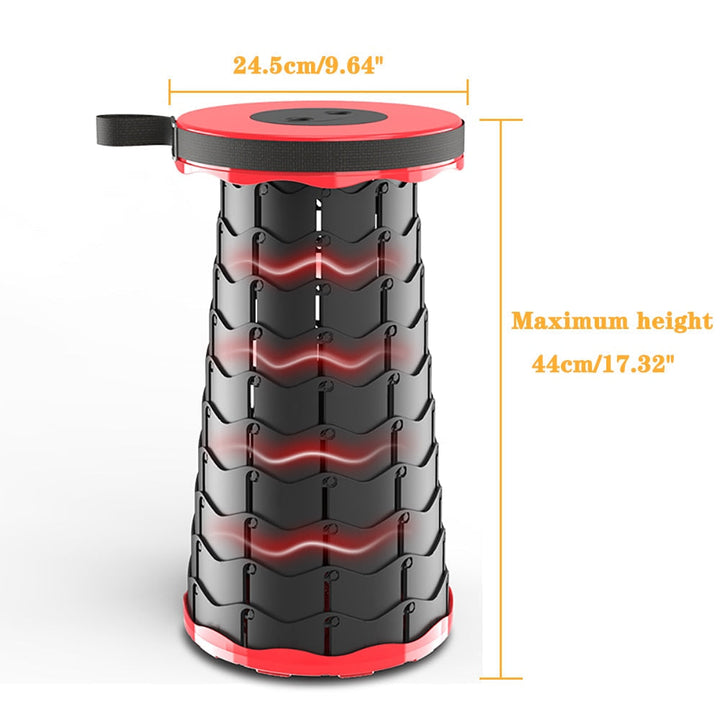 Foldable Retractable Travel Hiking Stool | Stornfield