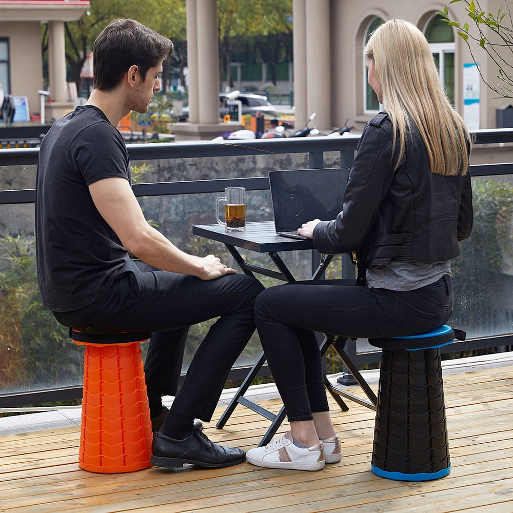 Foldable Retractable Travel Hiking Stool | Stornfield
