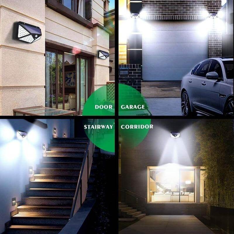 LED Outdoor Solar Light Wall Lamp | Stornfield