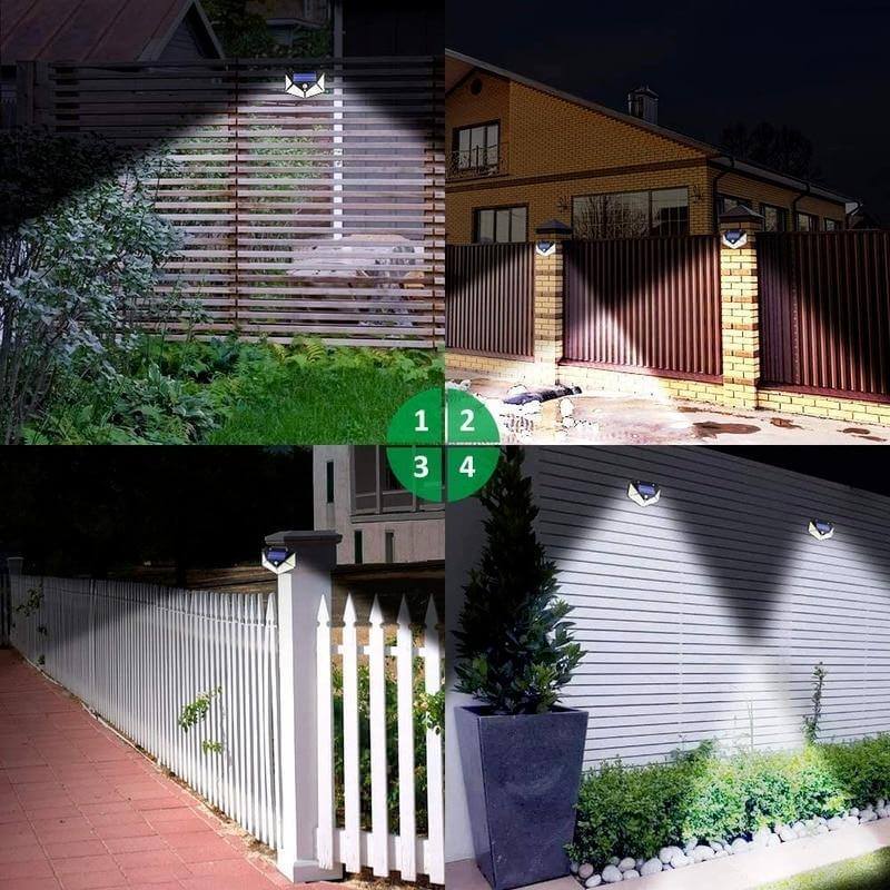 LED Outdoor Solar Light Wall Lamp | Stornfield