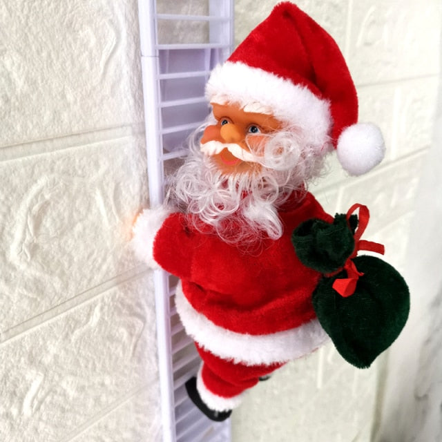 Climbing Santa Ladder | Stornfield