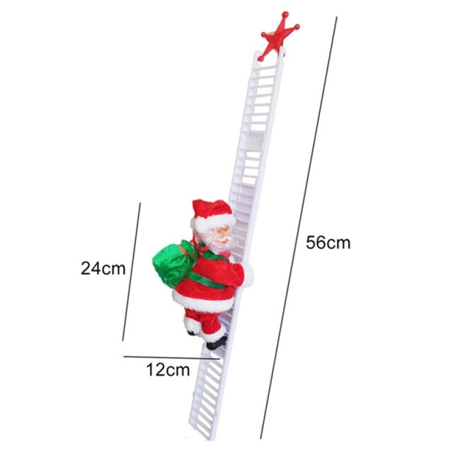 Climbing Santa Ladder | Stornfield