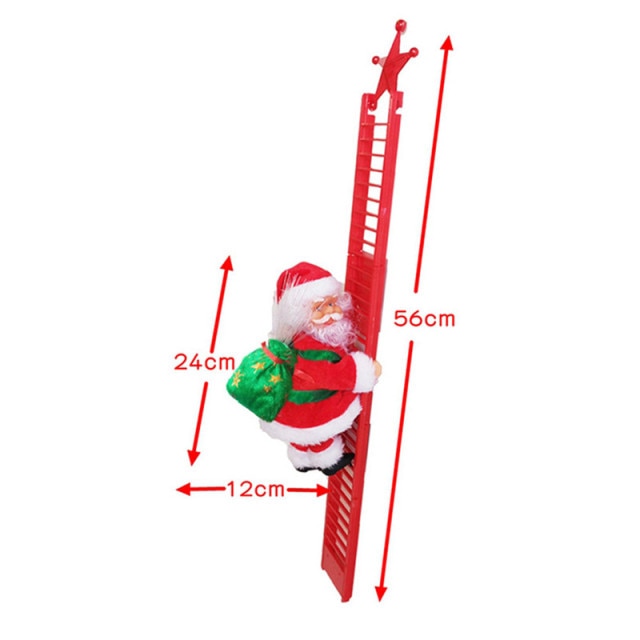 Climbing Santa Ladder | Stornfield