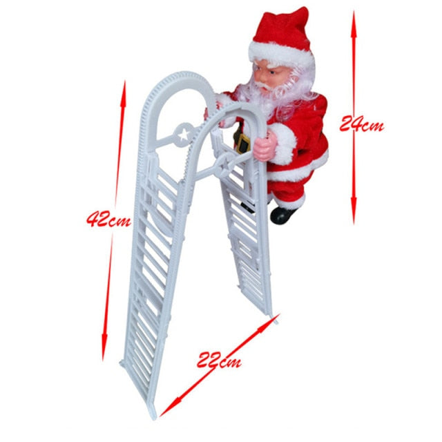 Climbing Santa Ladder | Stornfield