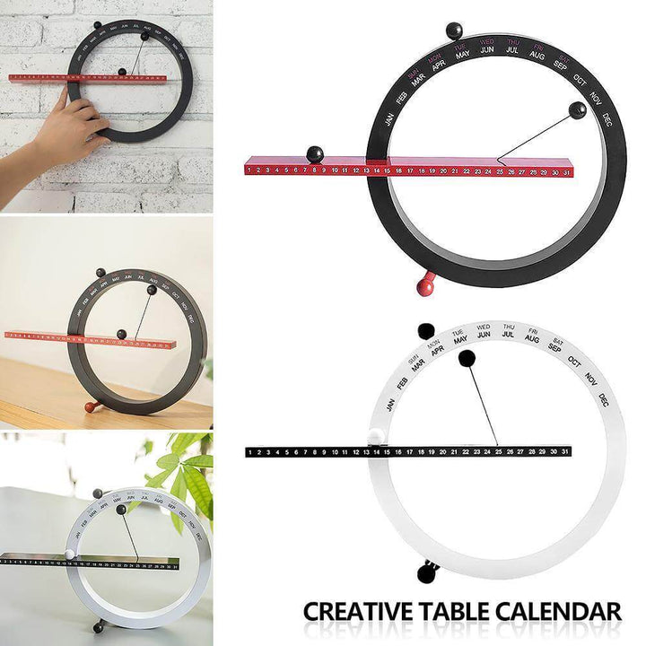 Flip Magnetic Manual Daily Desktop Calendar | Stonrfield