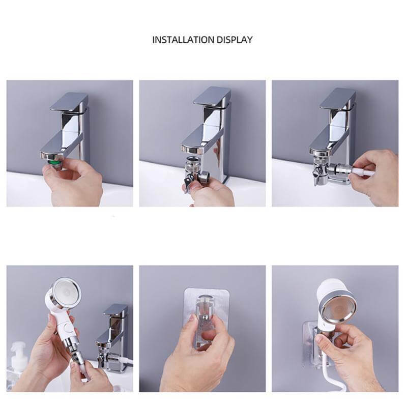 High Pressure AdjustaStornfielde Faucet Extension Head | Stornfield