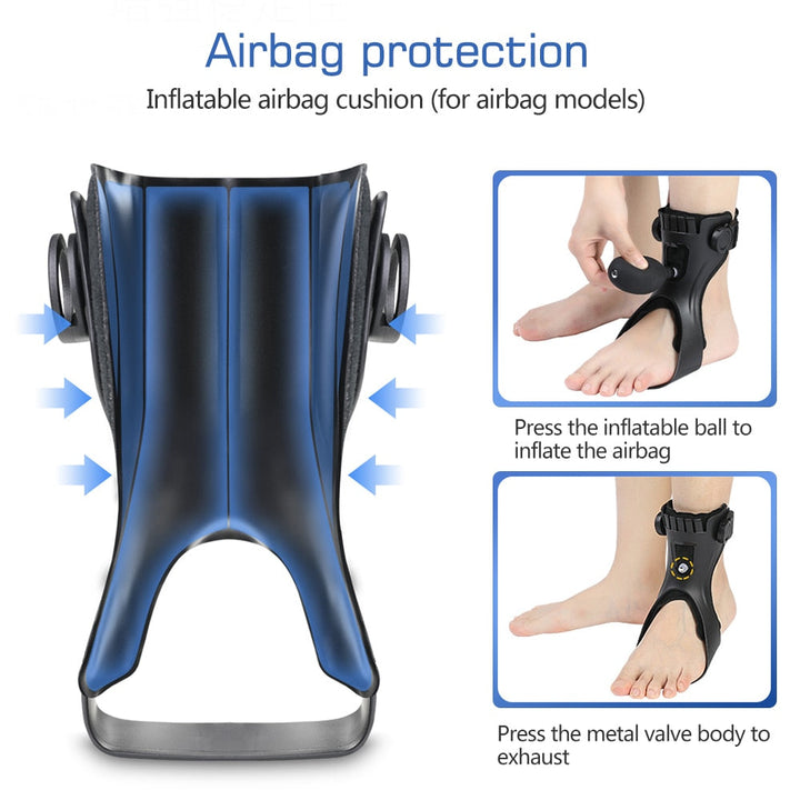 Inflatable Ankle Support Airbag Foot Brace | Stornfield