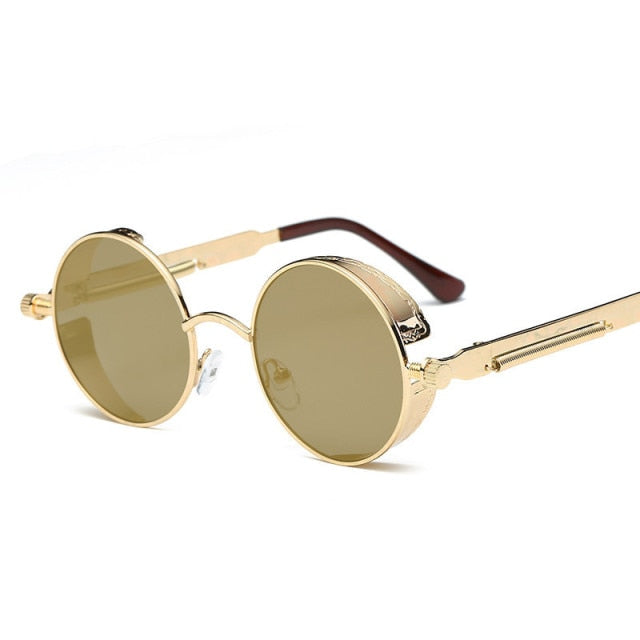 Creative Round Retro Round Metal Sunglasses | Stornfield