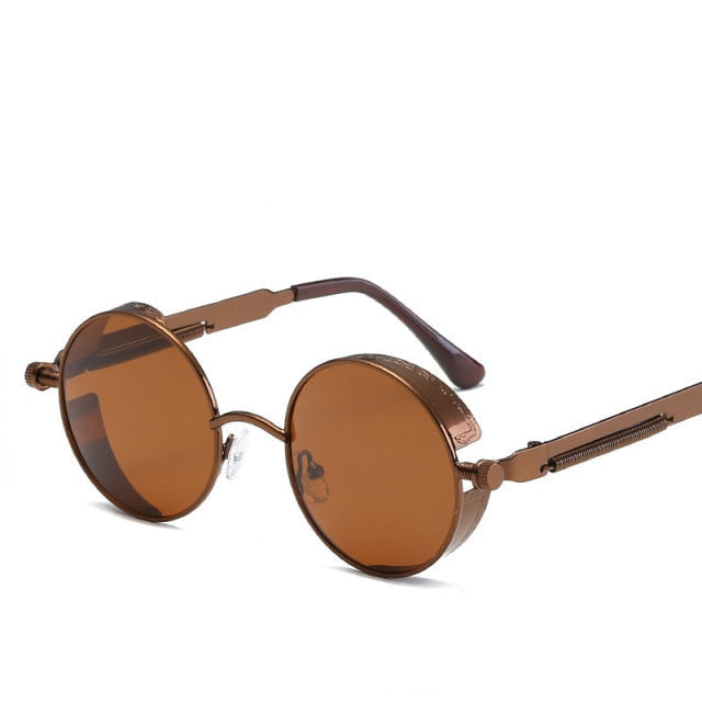 Creative Round Retro Round Metal Sunglasses | Stornfield