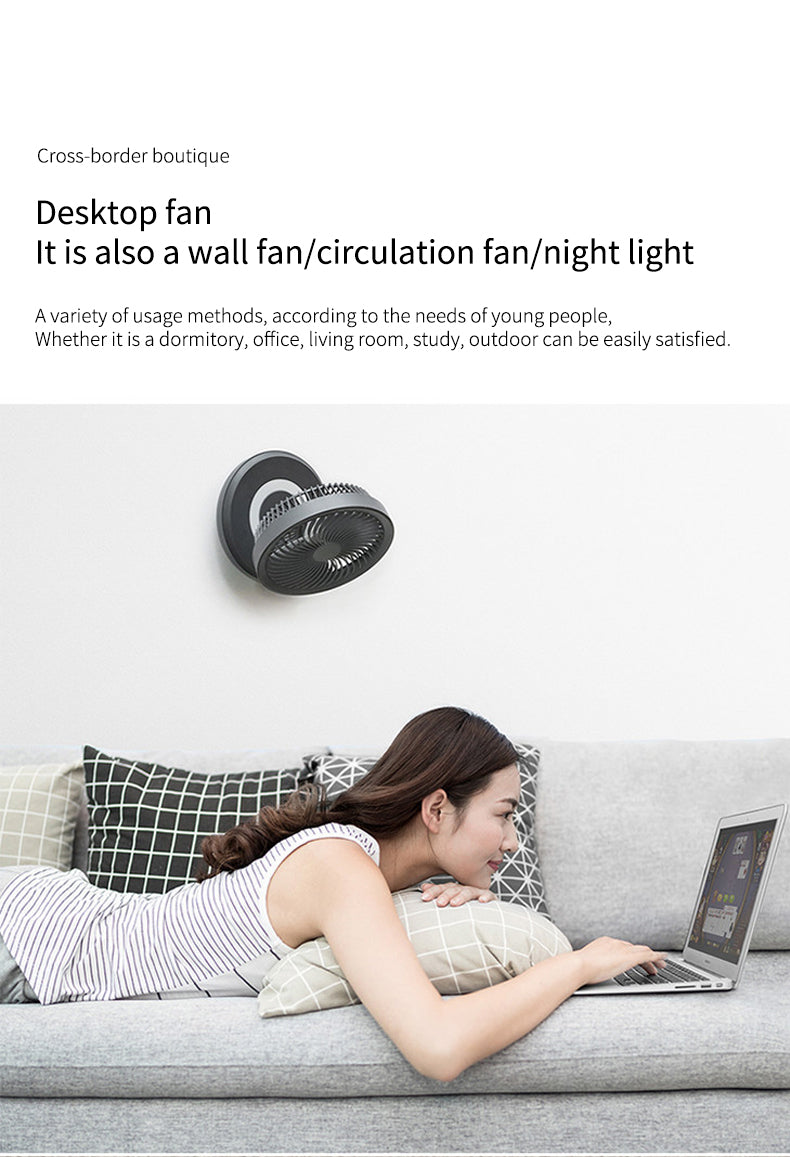 PortaStornfielde Wireless FoldaStornfielde Fan Night Lamp | Stornfield