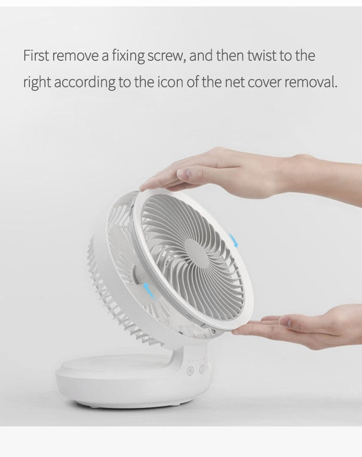 PortaStornfielde Wireless FoldaStornfielde Fan Night Lamp | Stornfield
