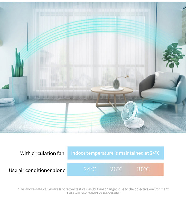 PortaStornfielde Wireless FoldaStornfielde Fan Night Lamp | Stornfield