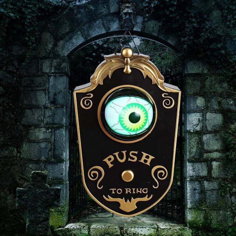 One-Eyed Luminous Glowing Halloween Doorbell | Stornfield
